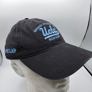 Adidas Wooden Athletic Fund UCLA Member Adjustable Hat Black Casual Outdoors